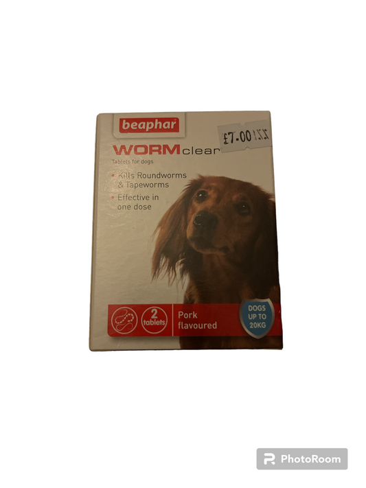 Beaphar worm clear Dogs upto 20kg