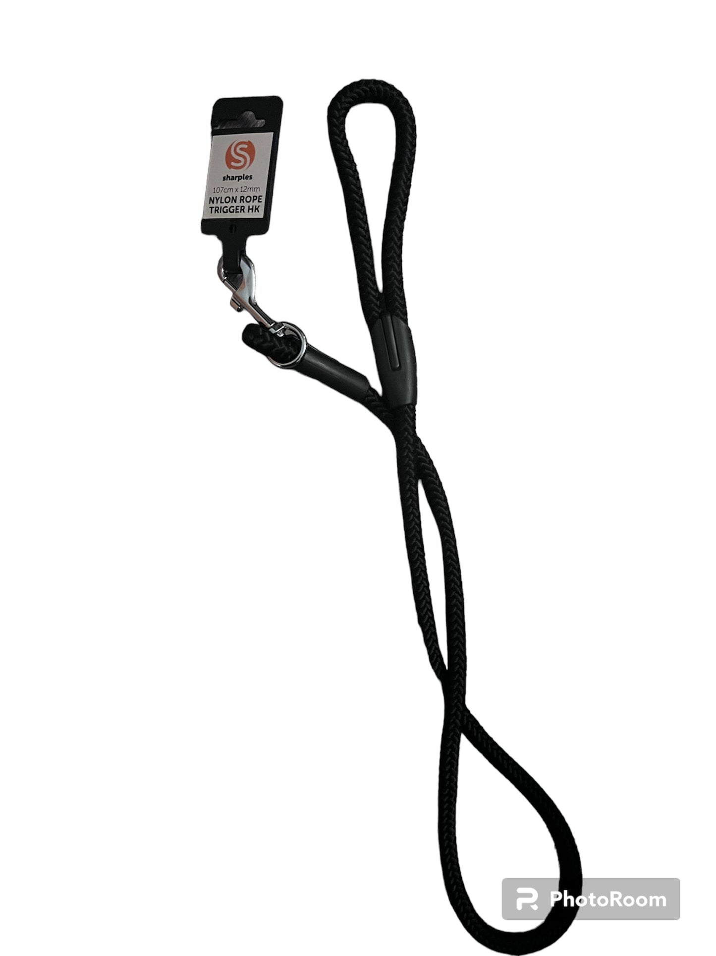 Sharples Black Rope lead with trigger 107cmx12mm